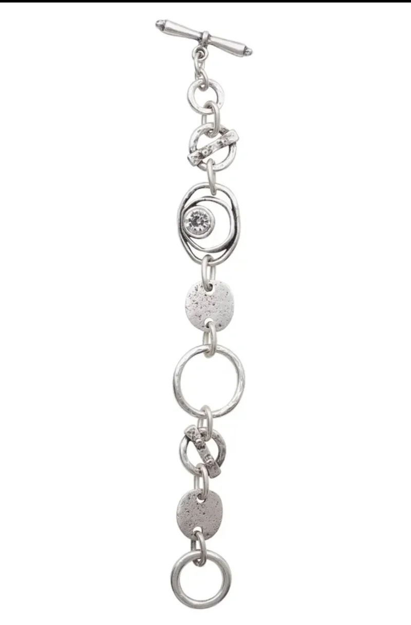 Chanour Handmade Pewter Bracelet Style 2807