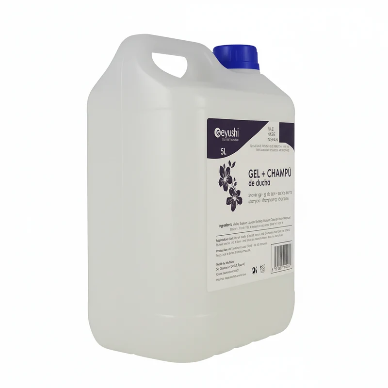 Garrafa de Gel + Champú de Baño x 5 litros