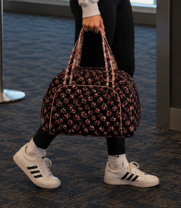 Vera Bradley Melissa Ditsy Weekender Travel Bag