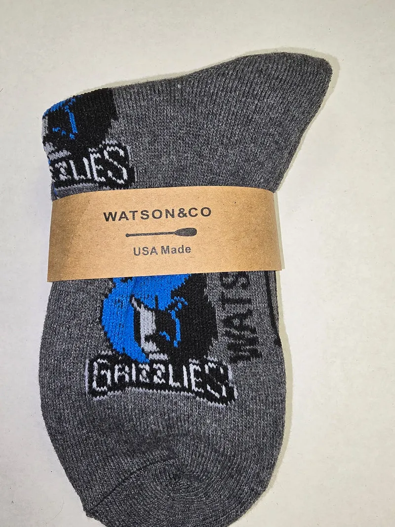 Watson & Co. Unisex 5-15 Soft Socks Ankle Davidson Co. Schools
