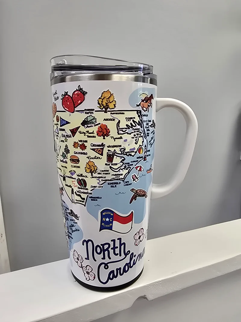 Swig North Carolina Travel Mug 22oz