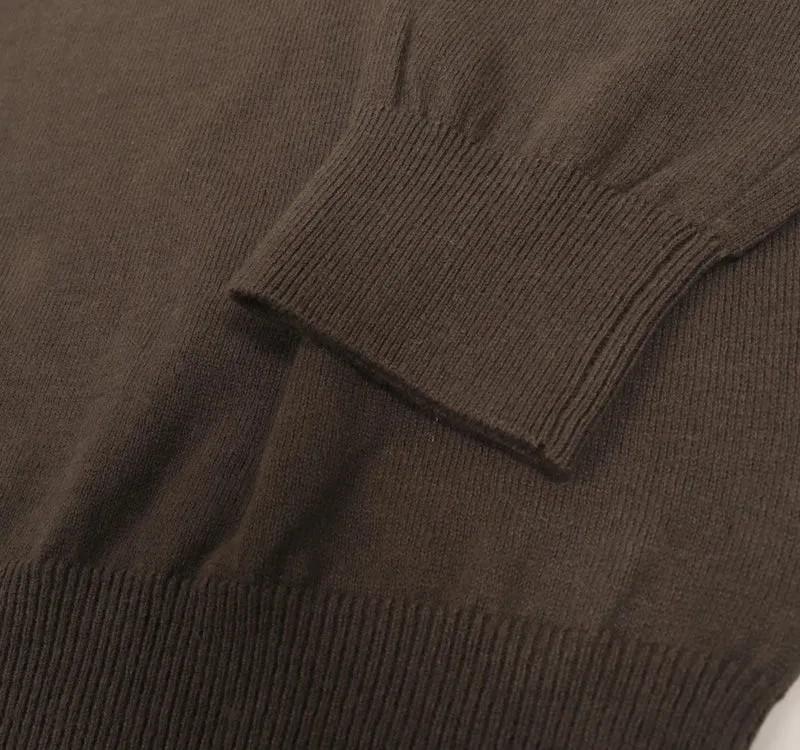 Crest V-Neck Sweater