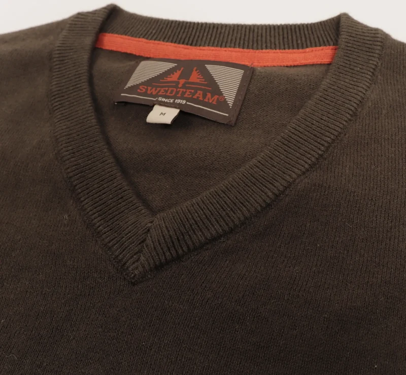 Crest V-Neck Sweater