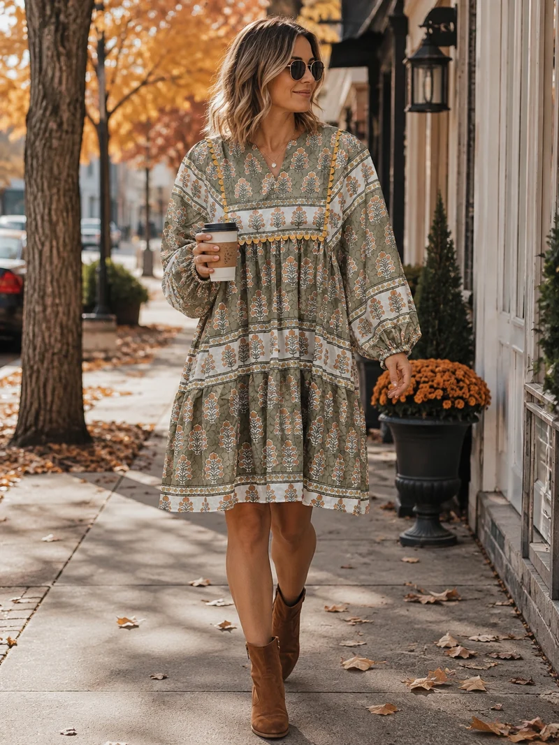 Simply Southern Maeve Floral Dress