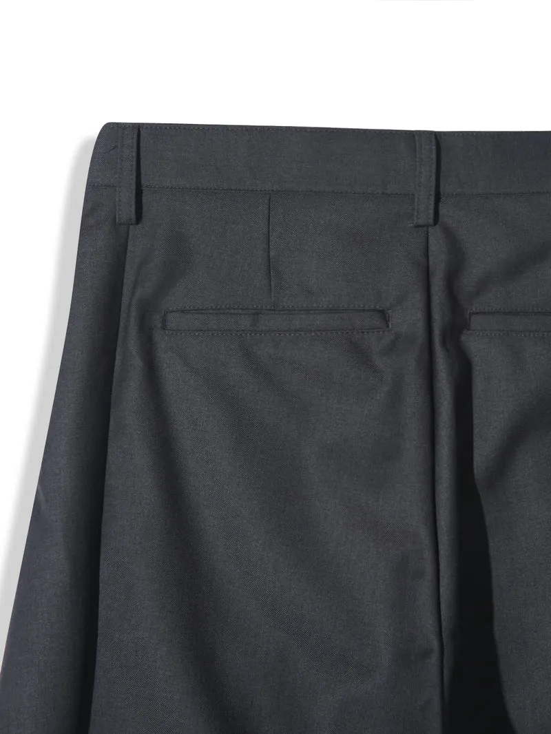 Act Double Pleat Wide Leg Slacks (Unisex)