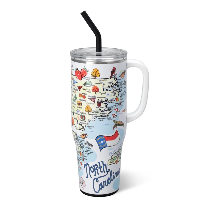 Swig North Carolina Mega Mug (40oz)