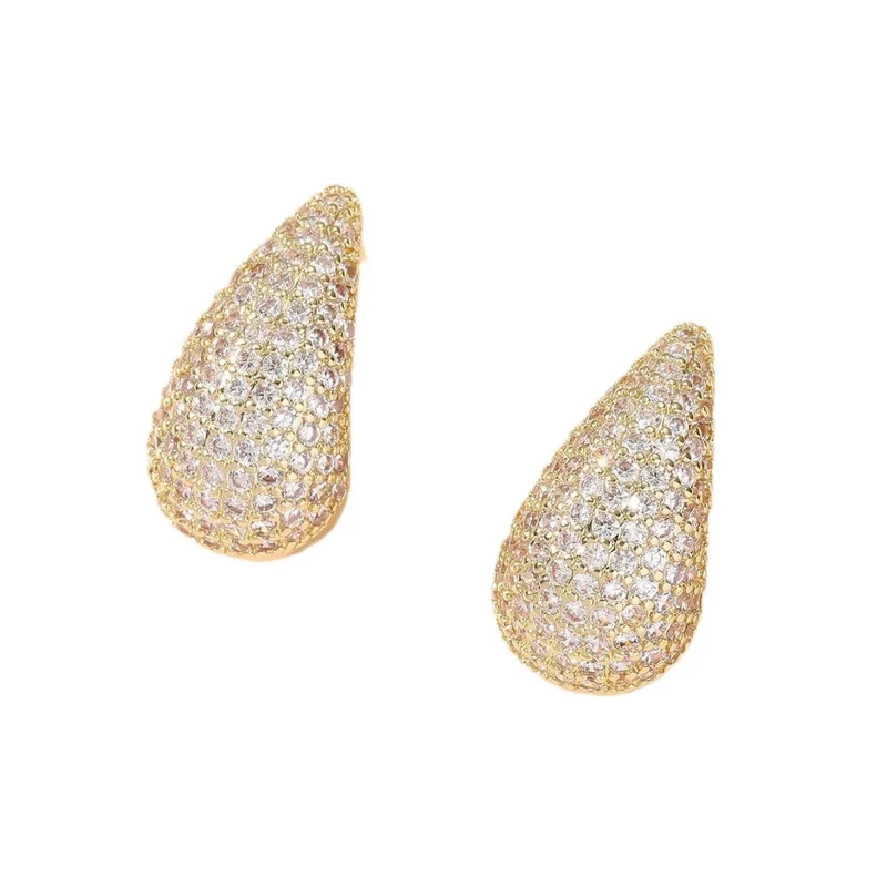 WM Jewelry Gold & Silver Earrings 1234