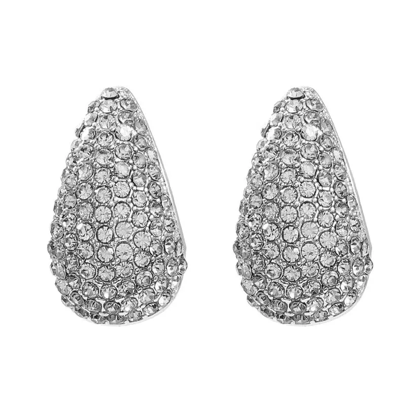 WM Jewelry Silver Teardrop Earrings 1234