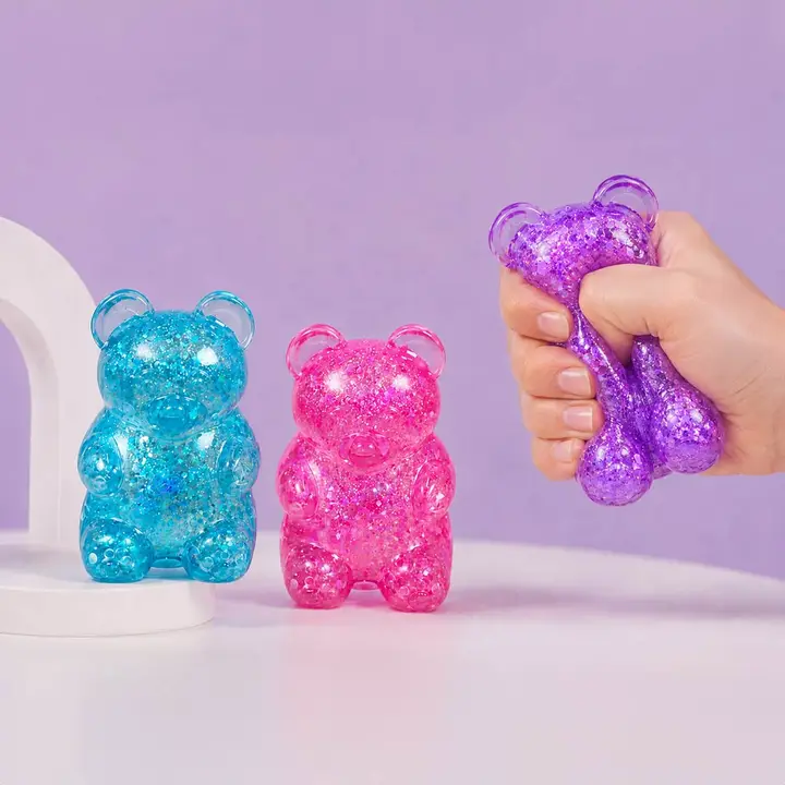 Glitter Gummy Bear Squishes