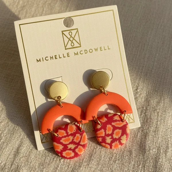 Michelle McDowell Fierce And Fine Berry Rainey Earrings