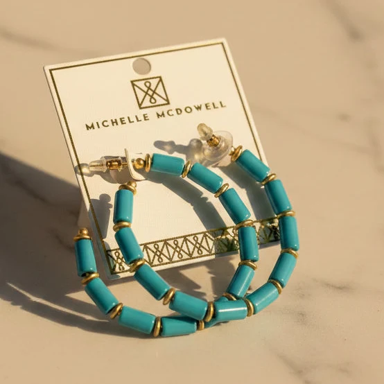 Michelle McDowell Cara Blue Earrings