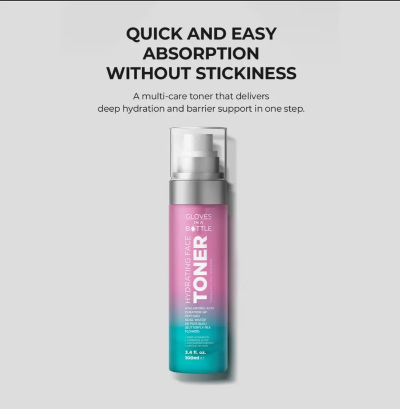 Gloves In A Bottle Hydrating Face Toner/ 2-in-1 Toner & Mist