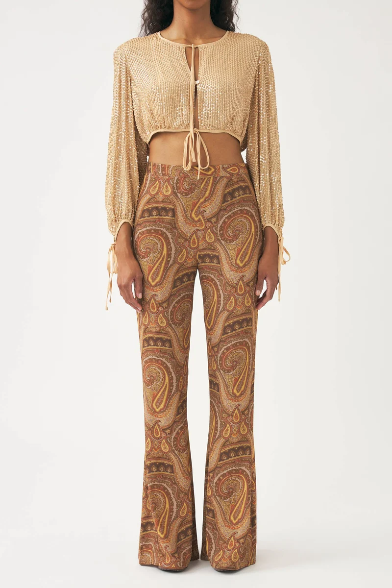 Pantalon imprimé Rocio