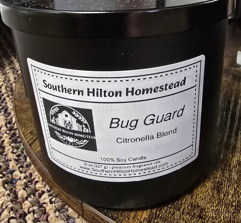 1004 Souther Hilton Homestead Citronella Blend Soy Candle