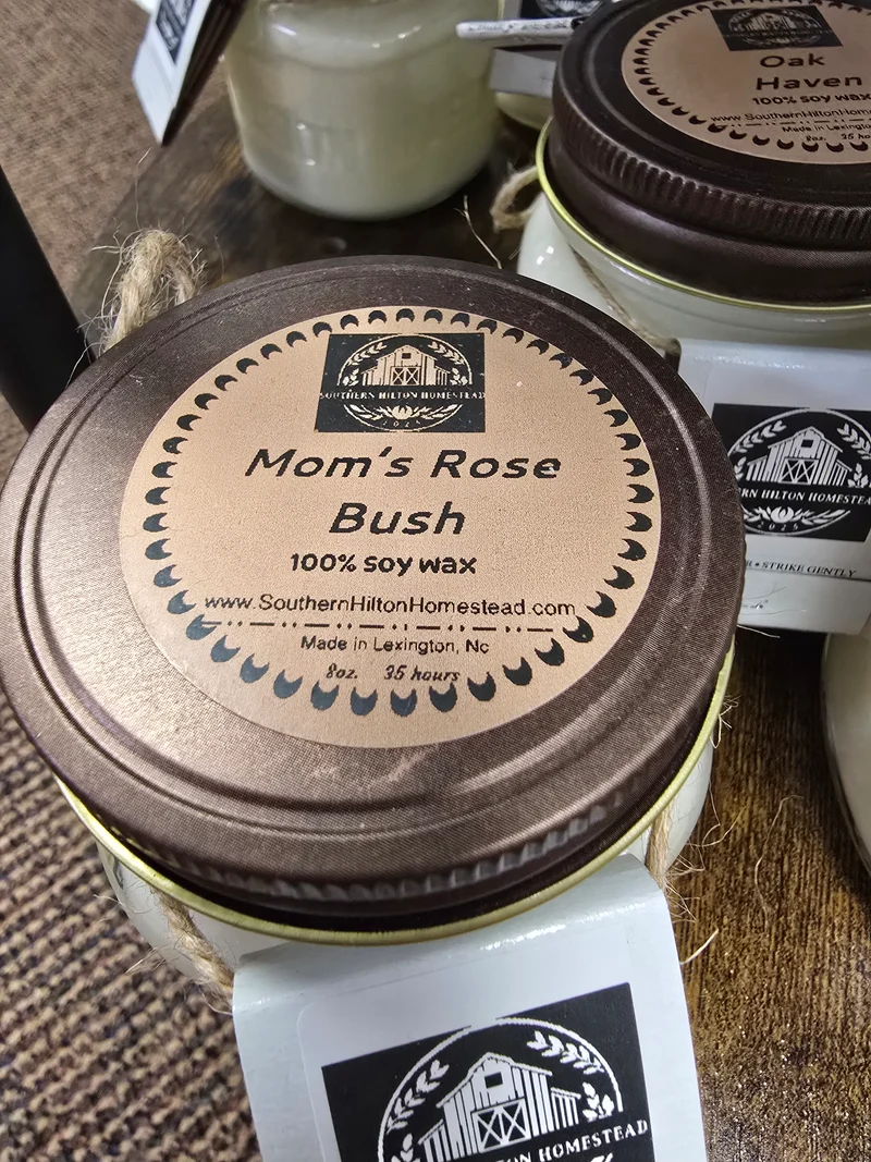 1004 Southern Hilton Homestead 100% Soy Mason Jar Candle 8oz.