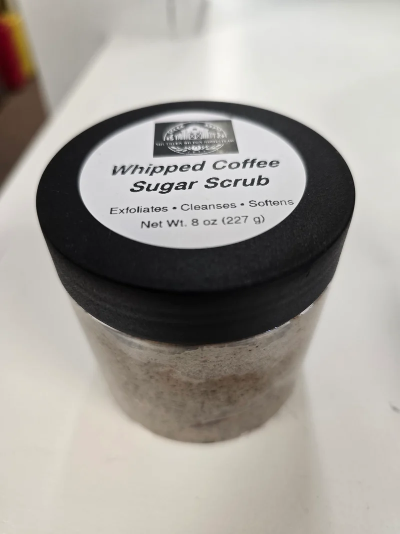 1004 Southern Hilton Homestead Whipped Coffee Sugar Scrub 8 oz.