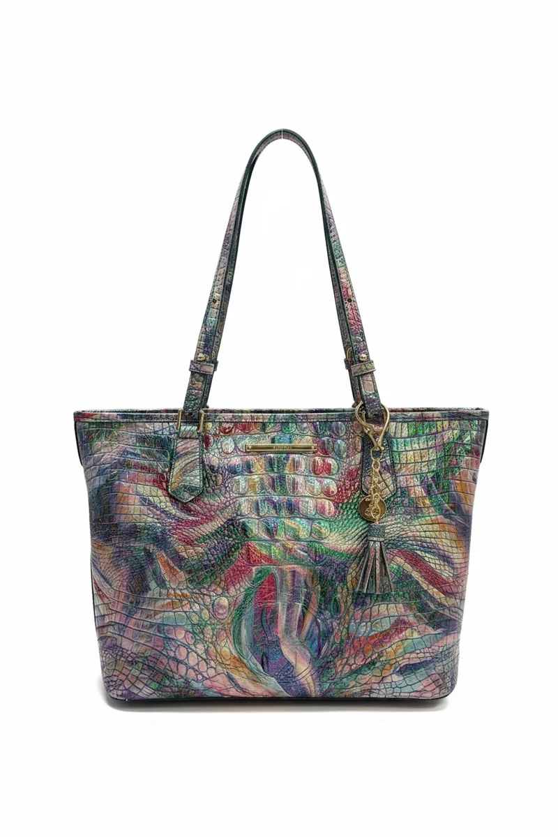 Medium Asher (Chromatic) Brahmin Purse V# 9177