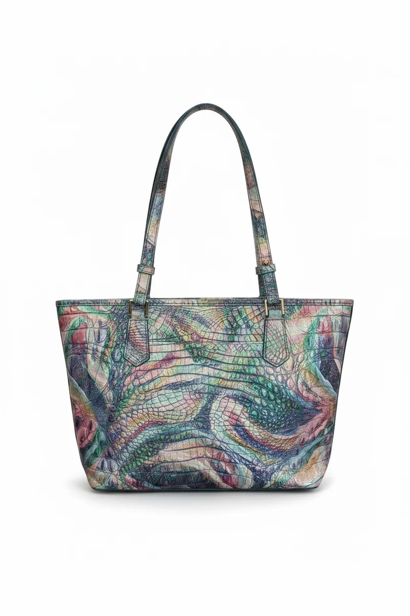 Medium Asher (Chromatic) Brahmin Purse V# 9177