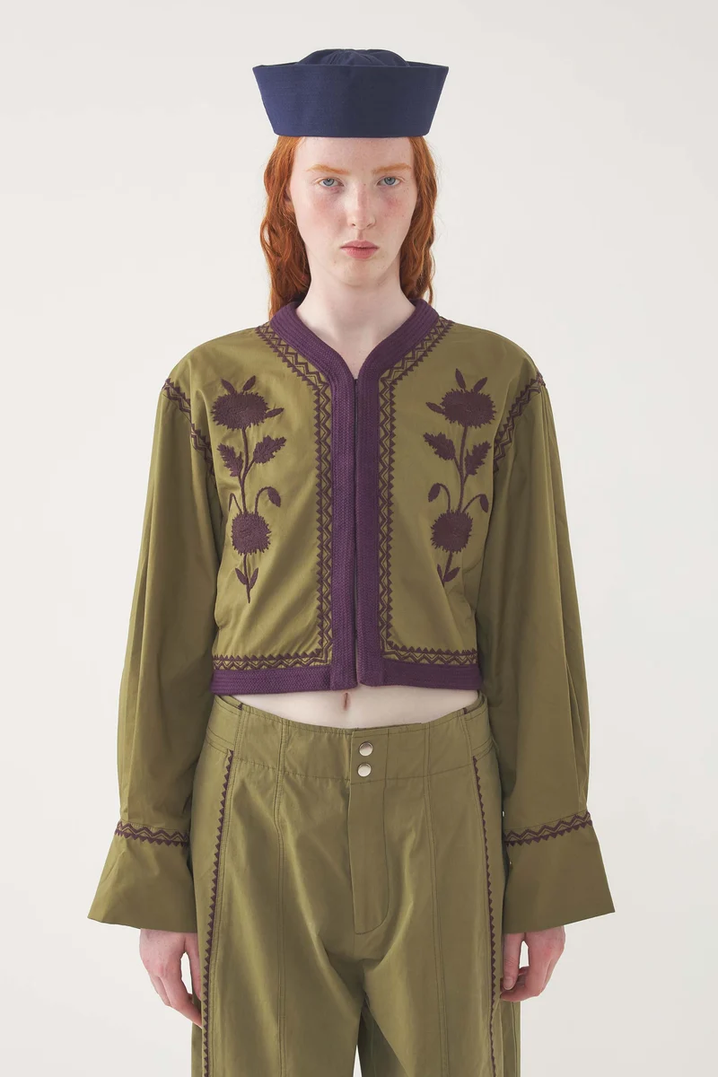 Veste brodée Winna