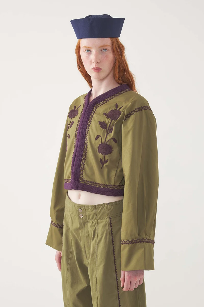 Veste brodée Winna