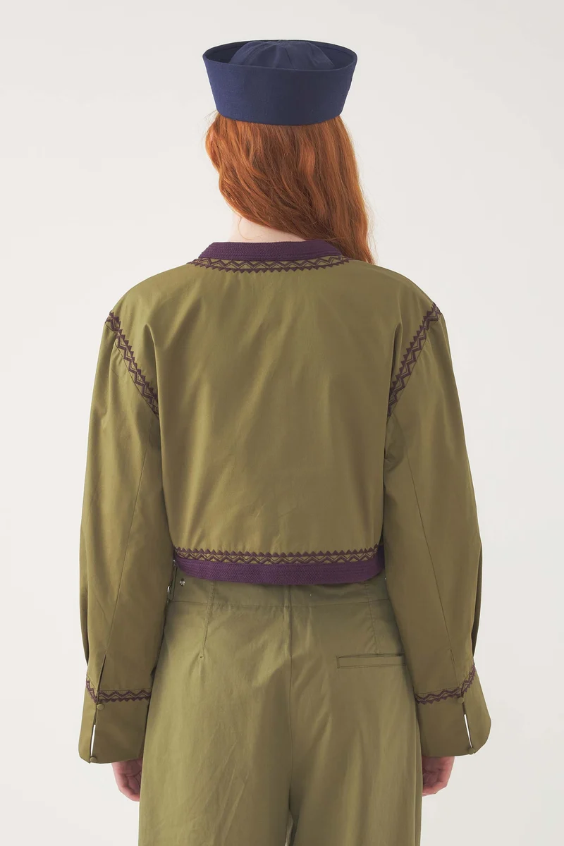Veste brodée Winna
