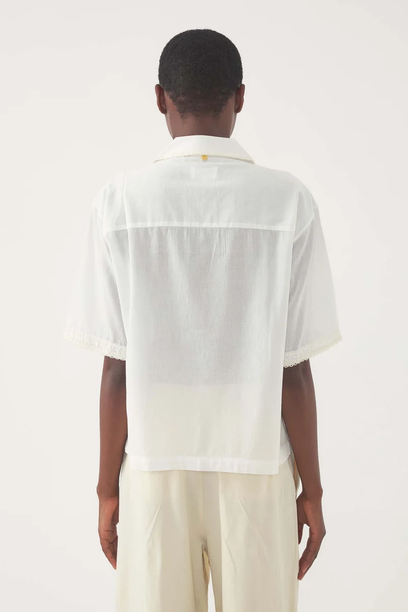 Blouse brodée Suzane