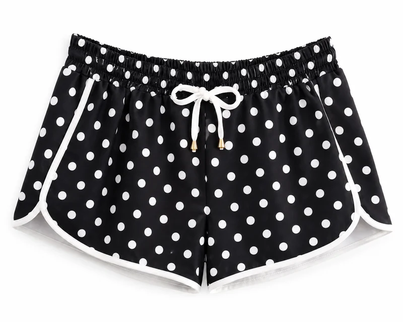 Jess Lea Everyday Shorts After Dark Polka Dot