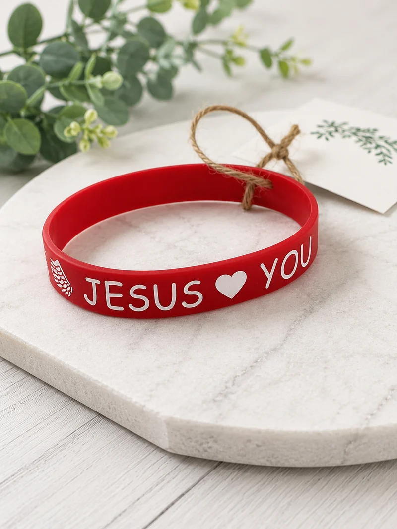His Spirit Creations Silicone Bracelet V 1042
