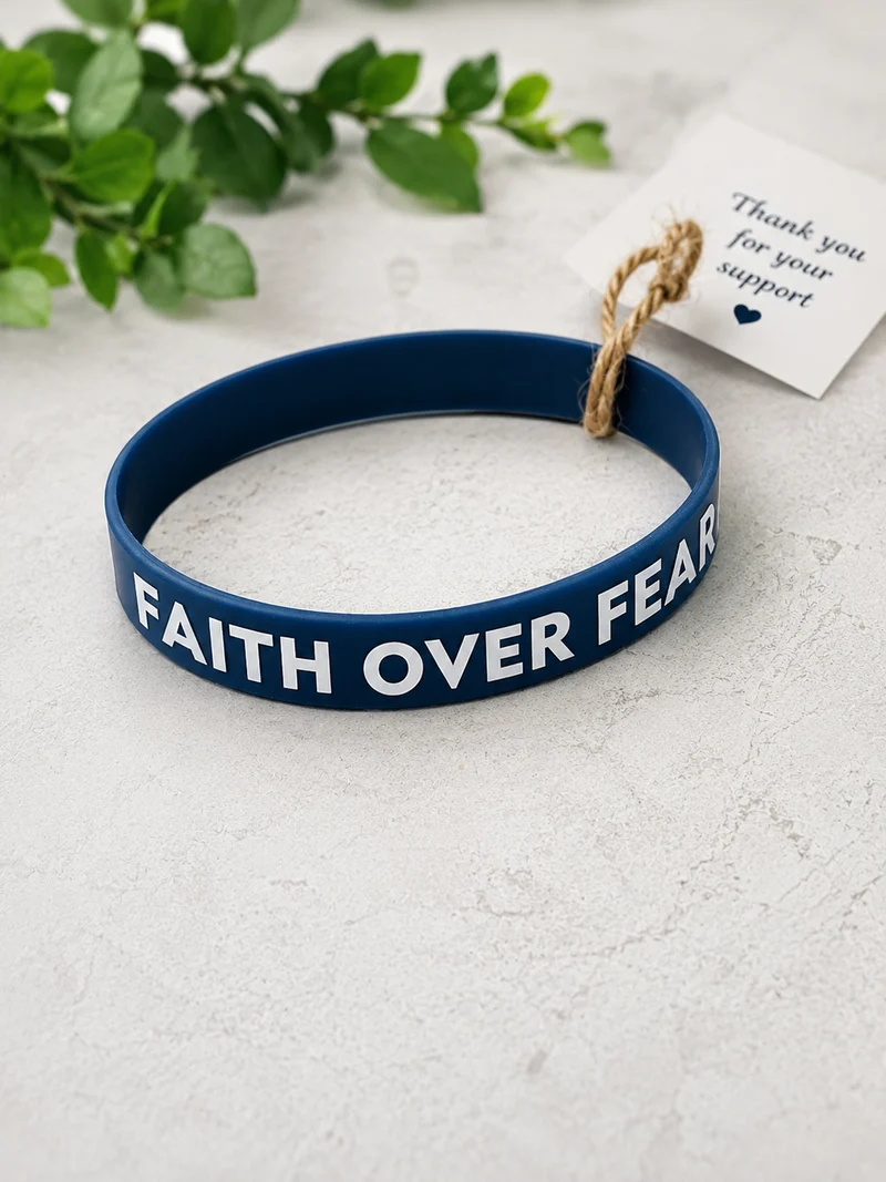 His Spirit Creations Silicone Bracelet V 1042