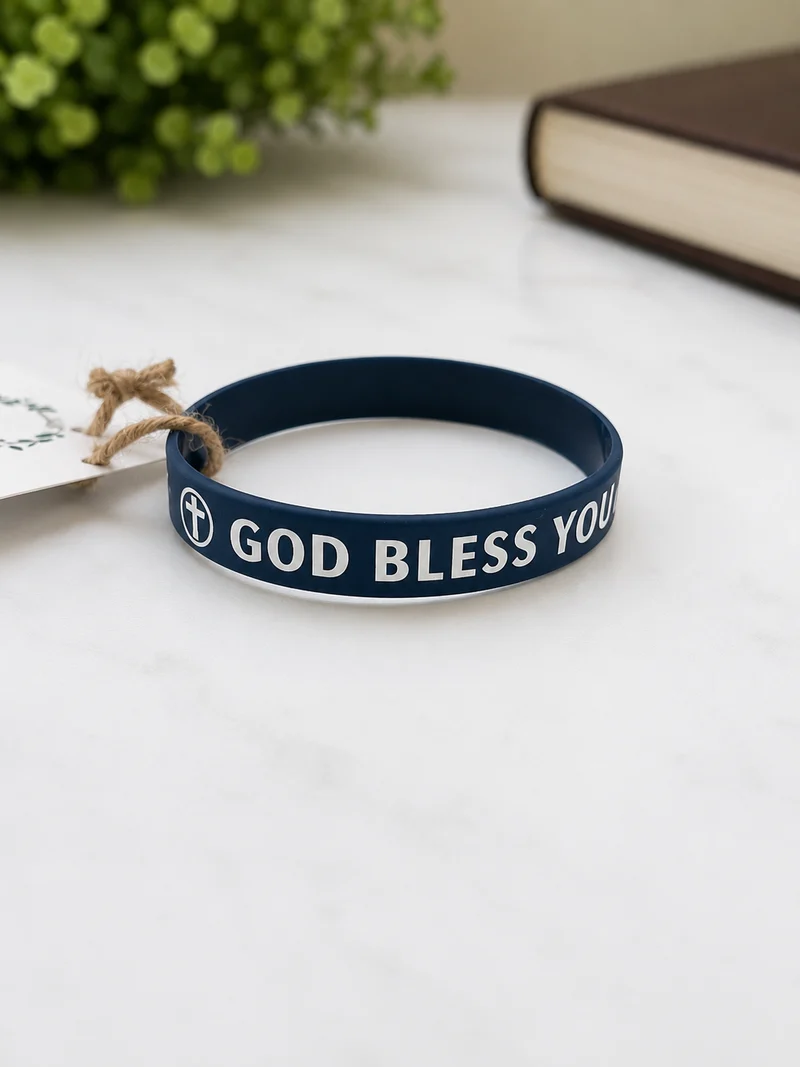 His Spirit Creations Silicone Bracelet V 1042