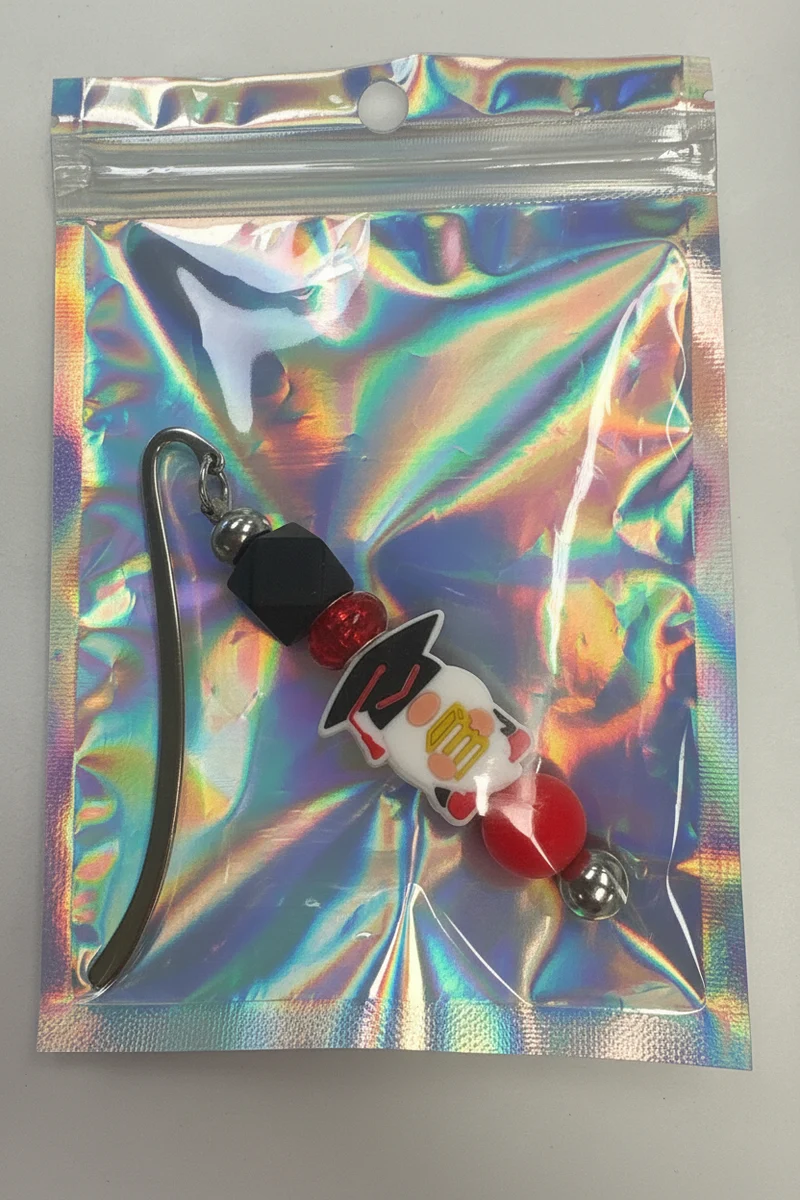 His Spirit Creations Beaded Graduation Bookmark V 1042