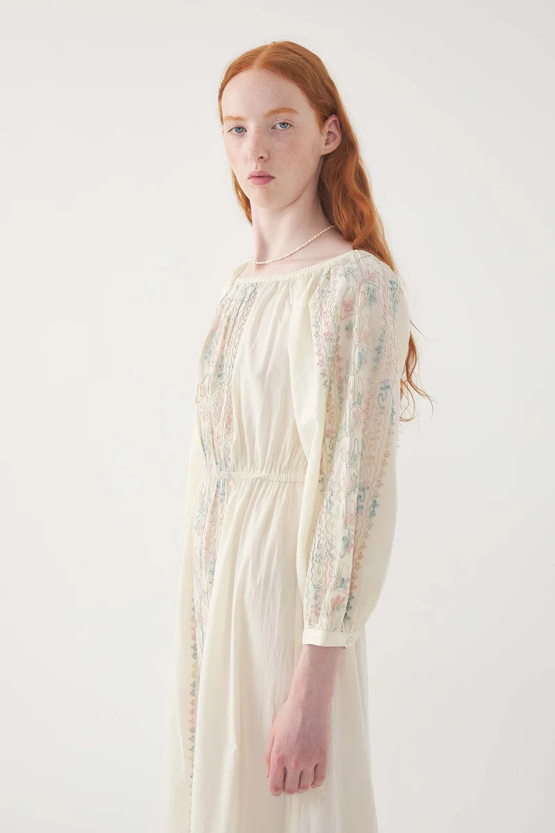 Robe brodée Alex