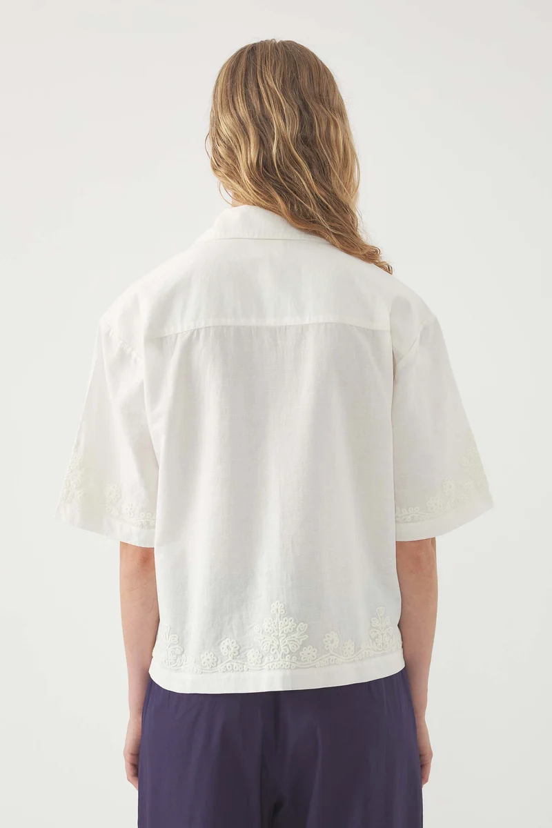 Chemise brodée Adonis