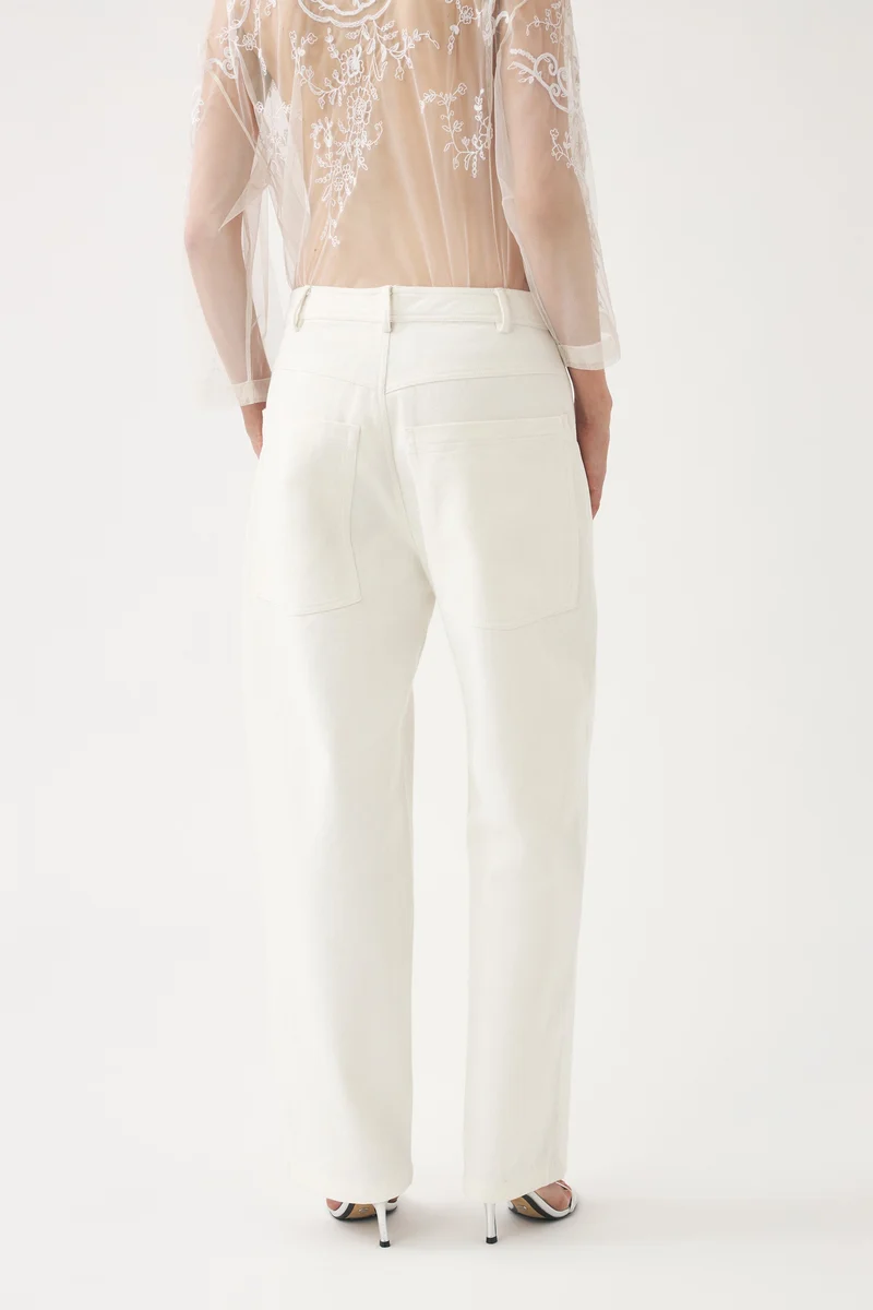 Pantalon oversize brodé Cindy