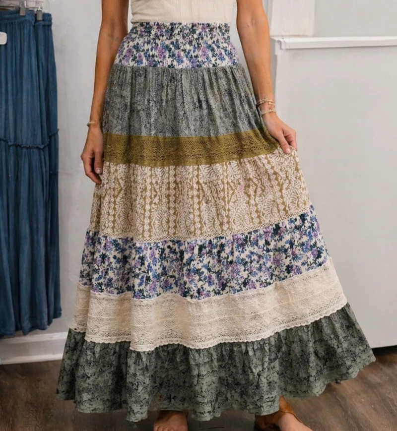 Angie Brand Multi Skirt