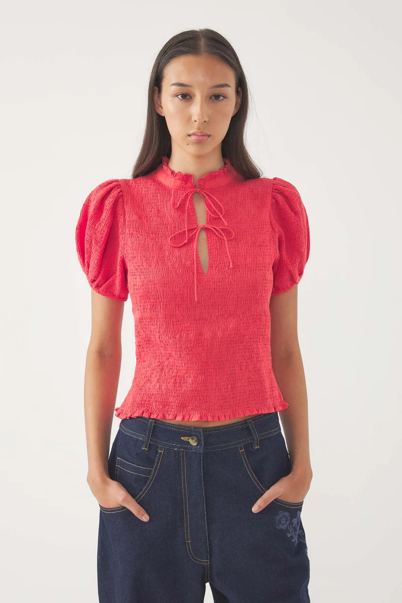 Blouse smockée Angelo