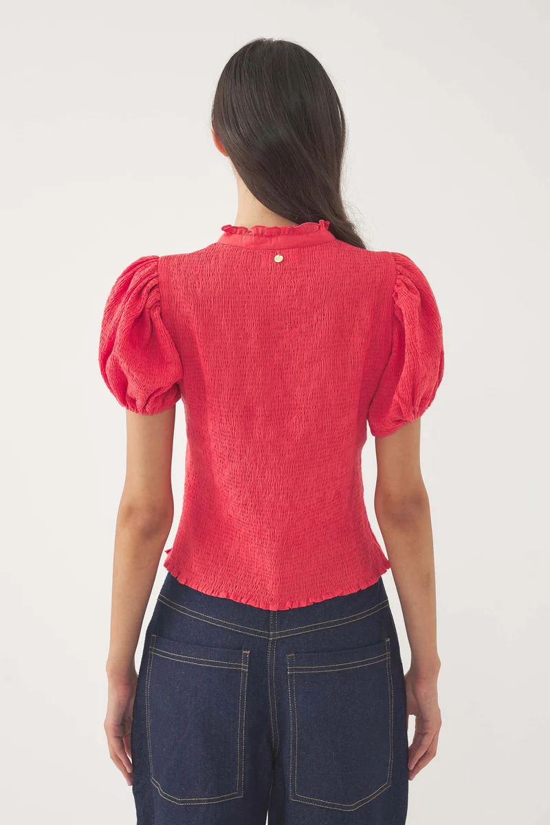 Blouse smockée Angelo