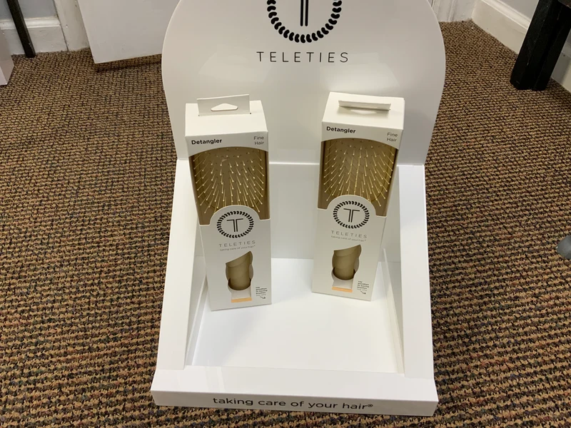 Detangler Teleties hairbrush/ Detangler