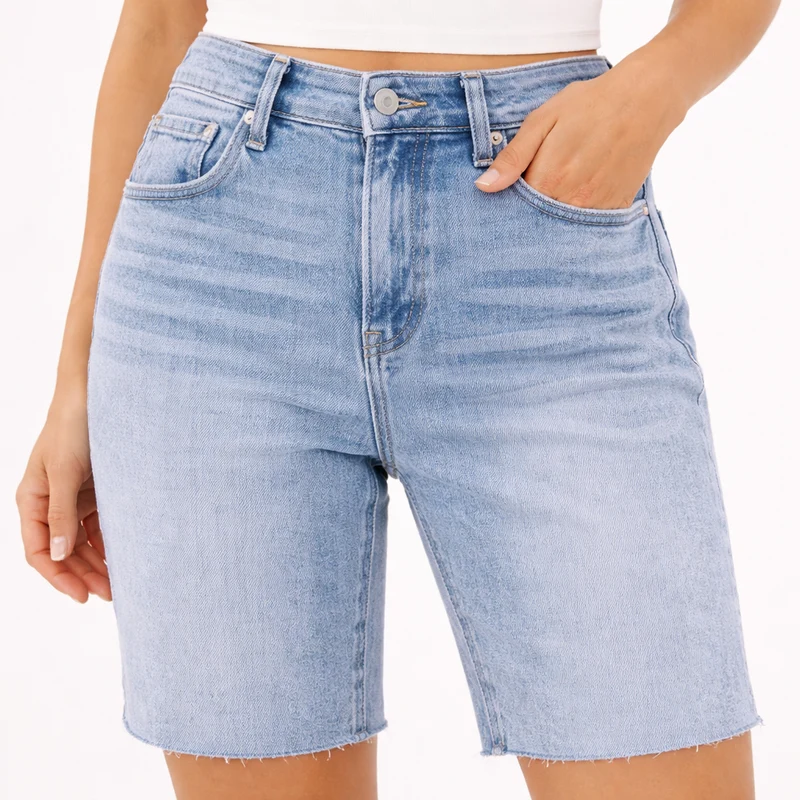 Risen high rise Bermuda shorts