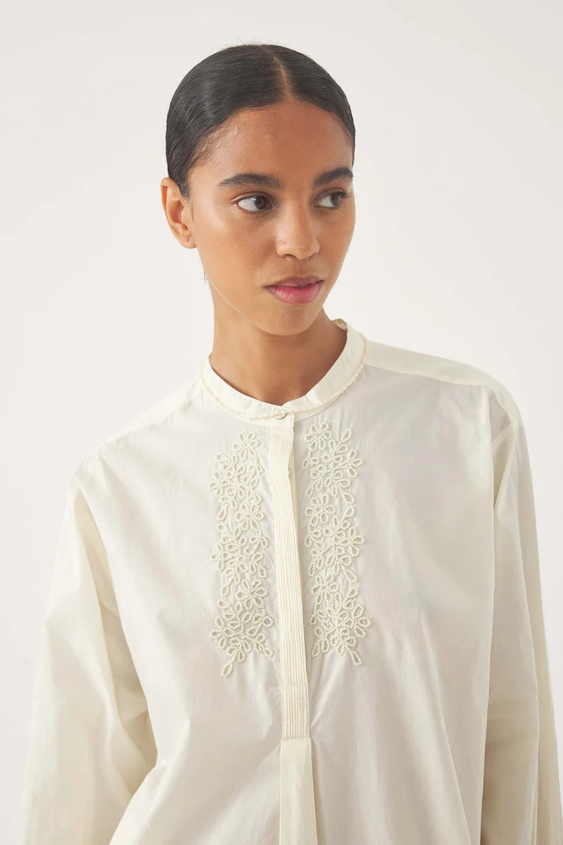 Blouse brodée Emile