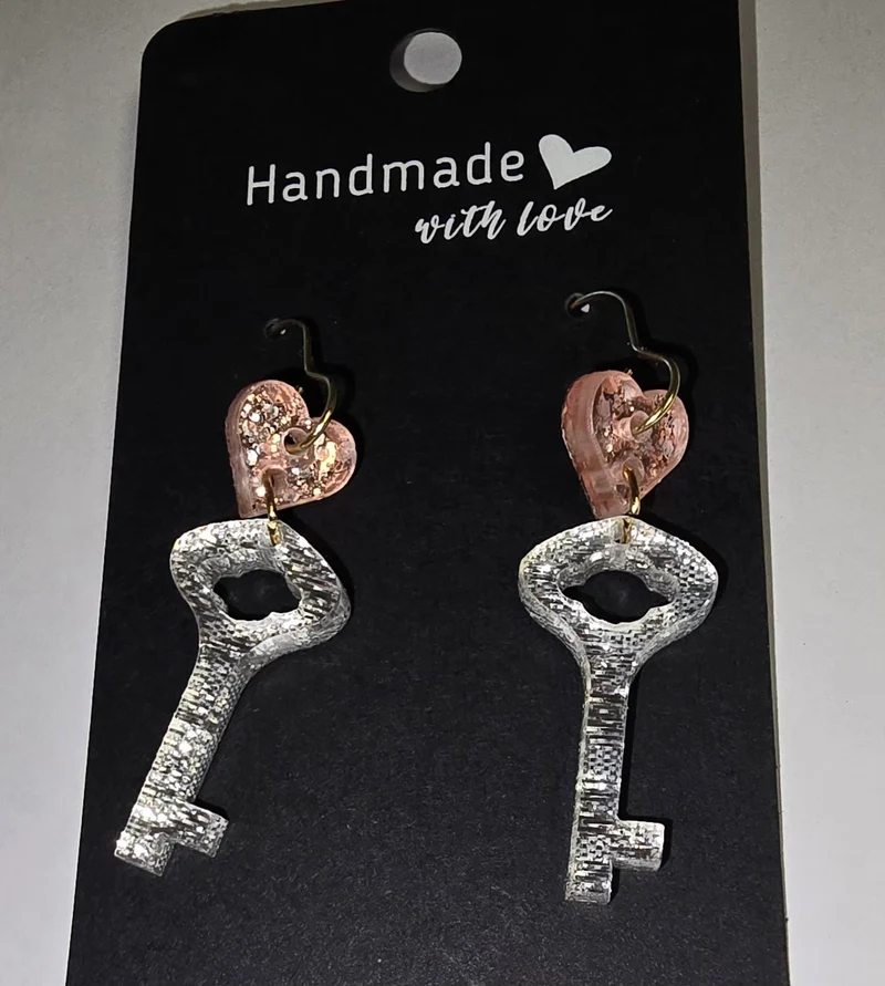 His Spirit Creations Various Acrylic Earrings. V. 1042