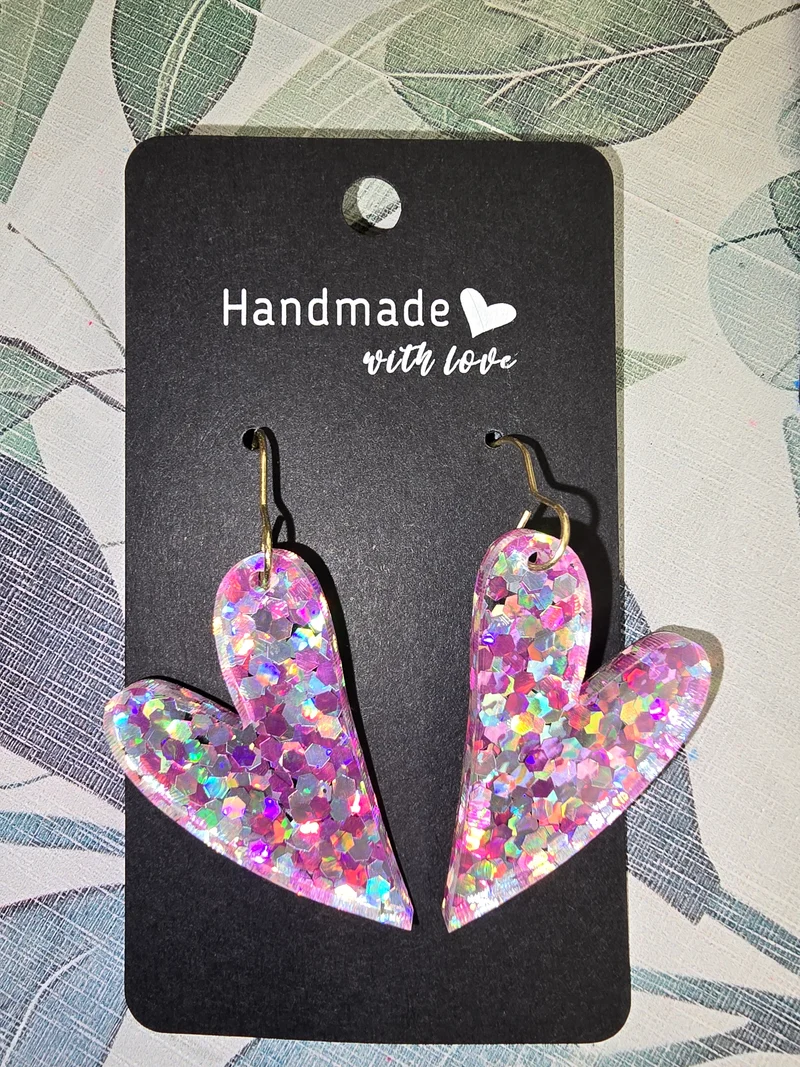 His Spirit Creations Assorted Acrylic Earrings V. 1042
