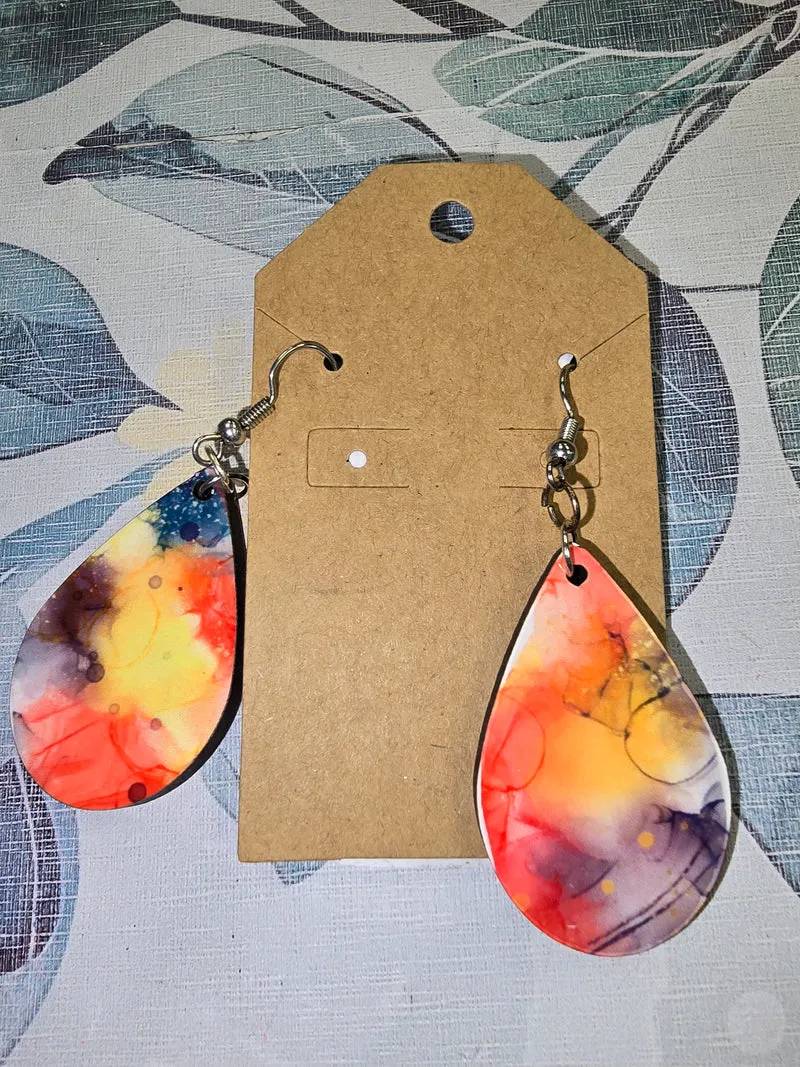 His Spirit Creations Assorted Acrylic Earrings V. 1042
