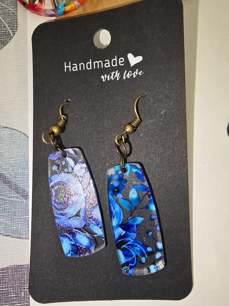 His Spirit Creations Assorted Acrylic Earrings V. 1042