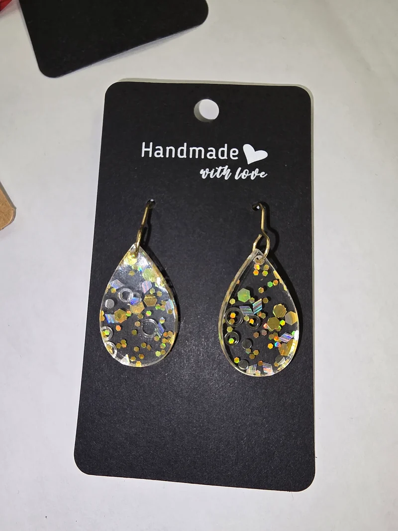 His Spirit Creations Assorted Acrylic Earrings V. 1042