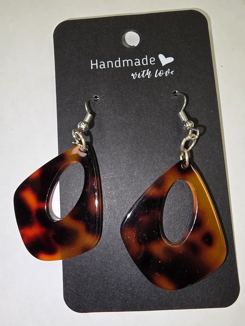 His Spirit Creations Assorted Acrylic Earrings V. 1042