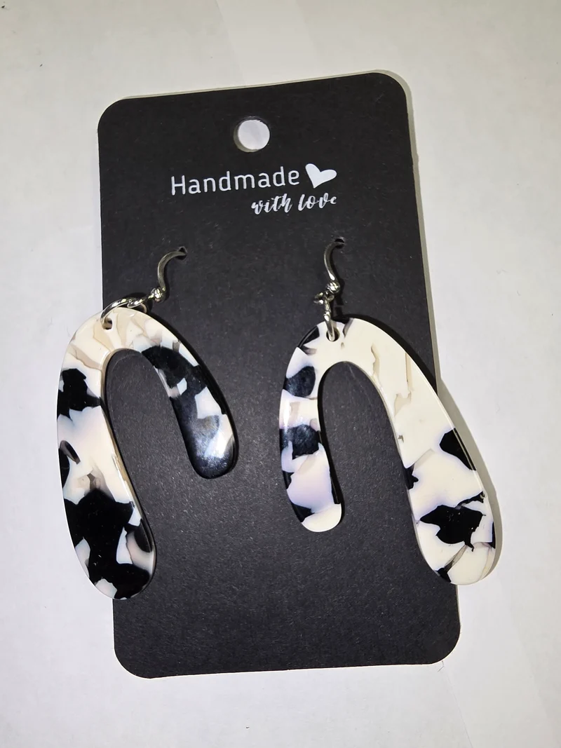 His Spirit Creations Assorted Acrylic Earrings V. 1042