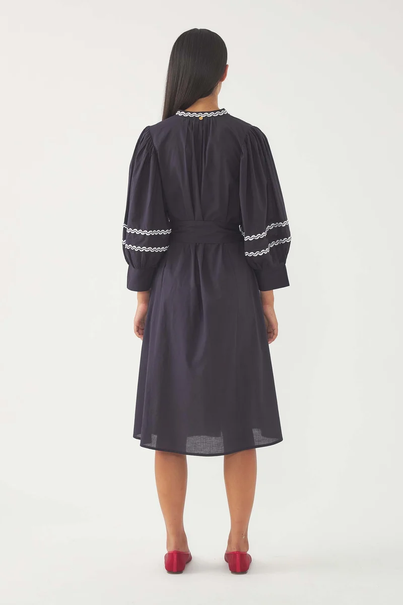 Robe brodée Dali