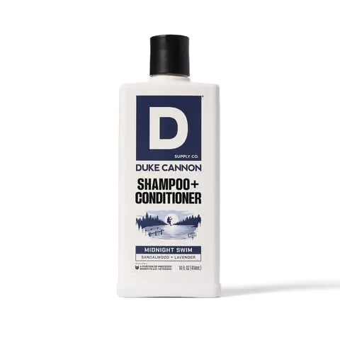 Duke cannon shampoo and conditioner