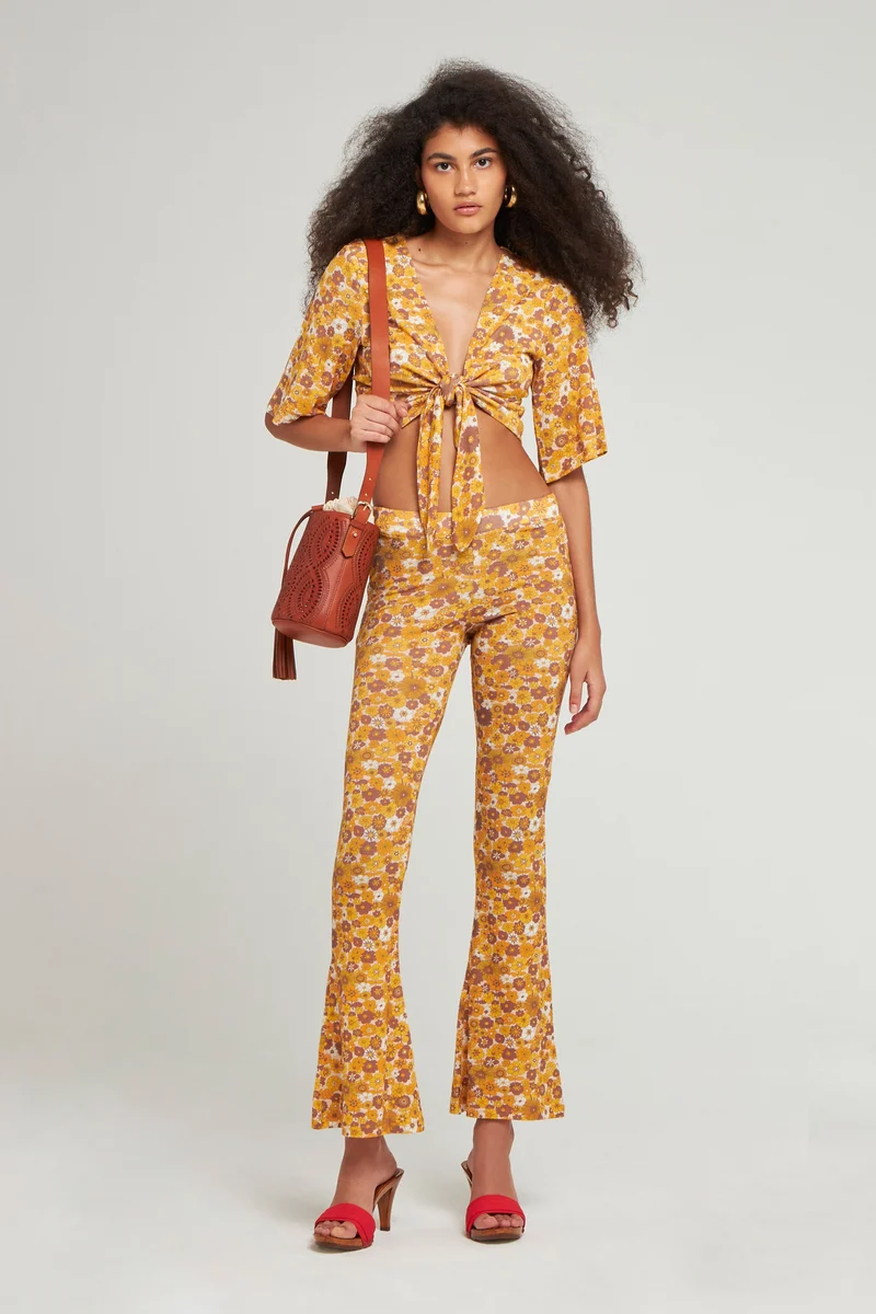 Galy small leather bucket bag